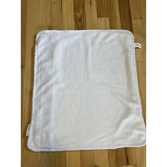 Blankets & Beyond Baby Blanket Elephants Gray Pink White Plush Soft Fleece - Picture 2 of 4